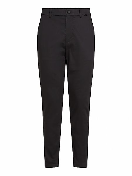 Calvin Klein Chinohose "SATEEN STRETCH TAPERED" mit Logoprägung günstig online kaufen