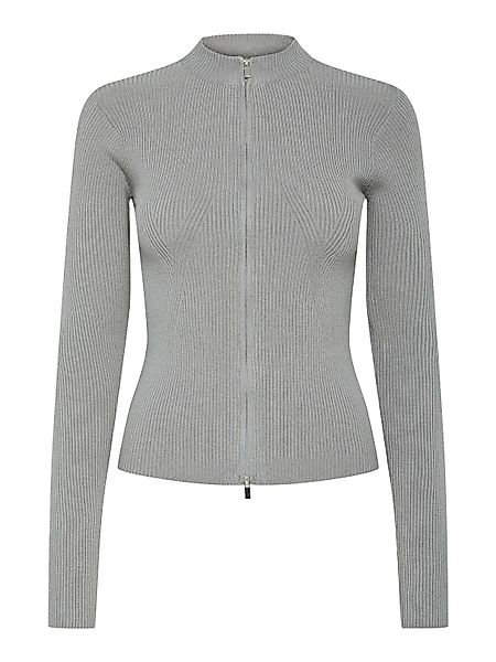 pieces Strickjacke PCCRISTA LS ZIP KNIT günstig online kaufen