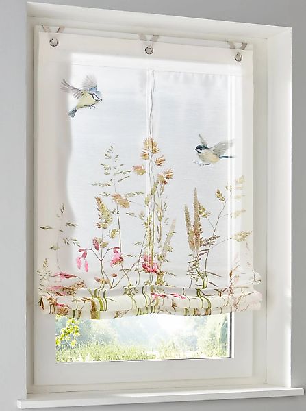 heine home Raffrollo mit Ösen günstig online kaufen