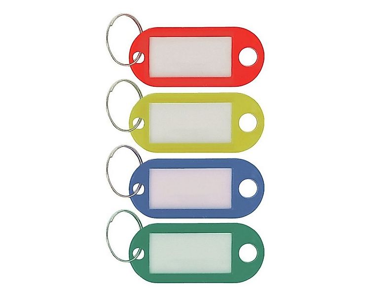 WESTCOTT Schlüsselanhänger (4-tlg), mit austauschbarem Etikett günstig online kaufen