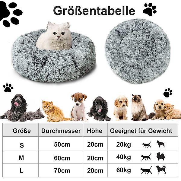 CALIYO Tierbett Tierbetten, Katzenbett waschbar Flauschiges günstig online kaufen