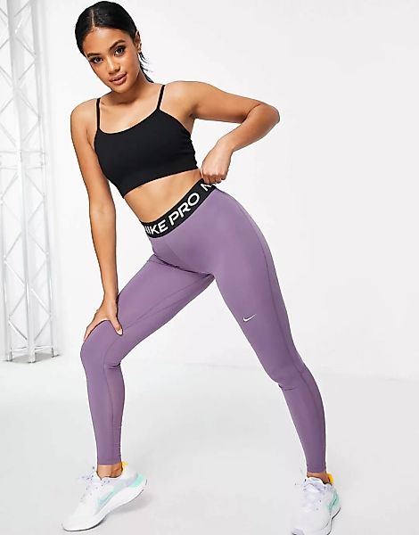 Nike – Pro Training – Leggings in Lila günstig online kaufen