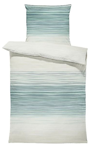 One Home Bettwäsche Modern, Renforcé, 2 teilig, Streifen und gestreift, Bau günstig online kaufen