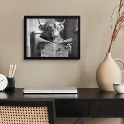 MuchoWow Poster Schottischer Highlander - Kuh günstig online kaufen