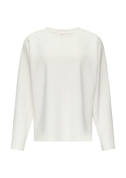 s.Oliver Sweatshirt - Scuba Sweatshirt - Basic Longsleeve mit Fledermausärm günstig online kaufen