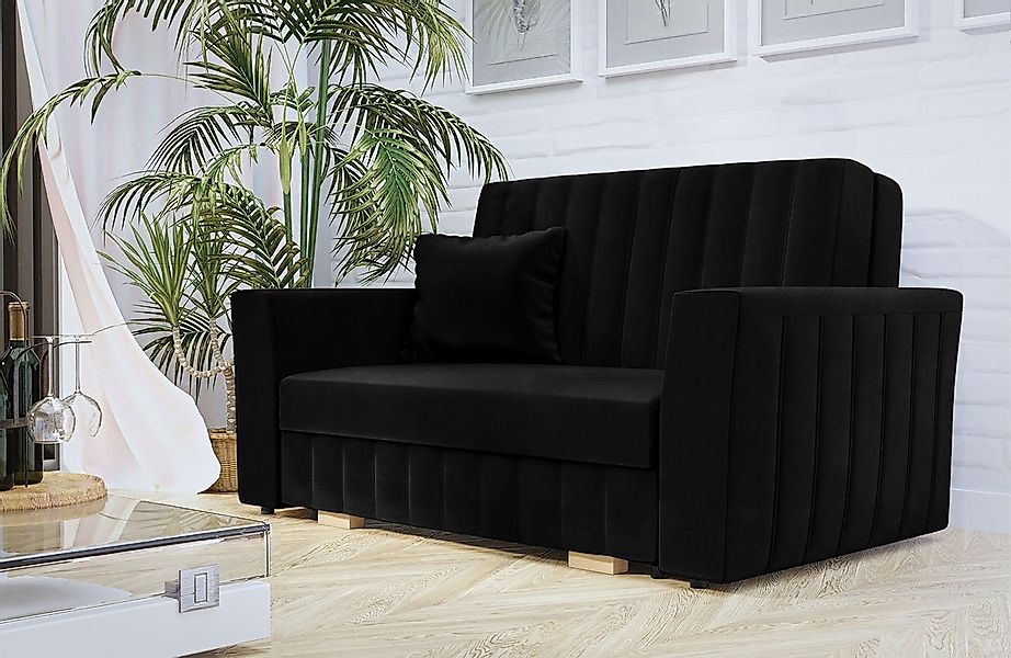 MIRJAN24 Schlafsofa Viva Glam II, mit Bettkasten und Schlaffunktion, 2 Sitz günstig online kaufen