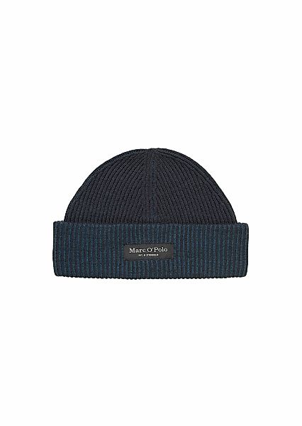Marc OPolo Beanie "aus Bio-Baumwoll-Schafwoll-Mix" günstig online kaufen