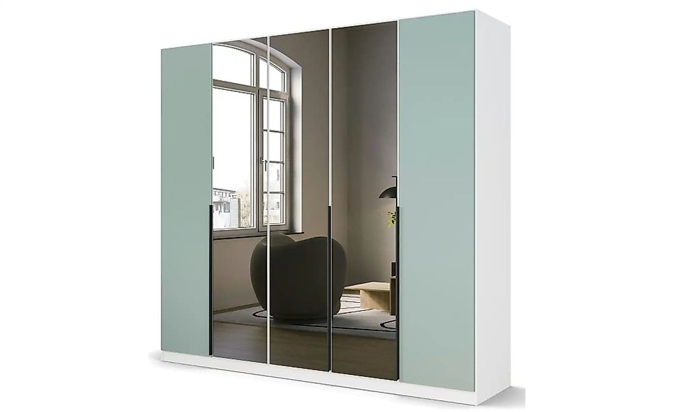 Drehtürenschrank  Skyla ¦ weiß ¦ Maße (cm): B: 226 H: 210 Schränke > Kleide günstig online kaufen