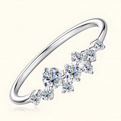 Jumpeak Diamantring Diamond Ring for Women,Ring günstig online kaufen