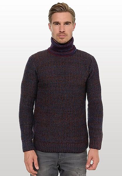 Rusty Neal Rollkragenpullover im angesagten Strickdesign günstig online kaufen