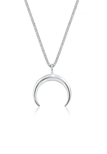 Elli Kette mit Anhänger Kette Anhänger Halbmond Fein 925 Silber, Astro günstig online kaufen
