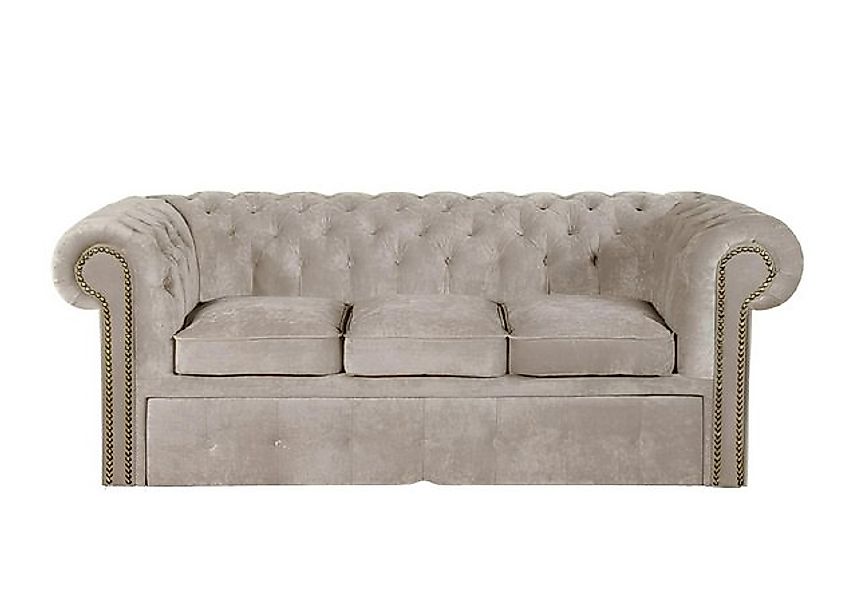 Xlmoebel Sofa Neues Schlafsofa mit Bettfunktion, Chesterfield-Stil, aus Tex günstig online kaufen