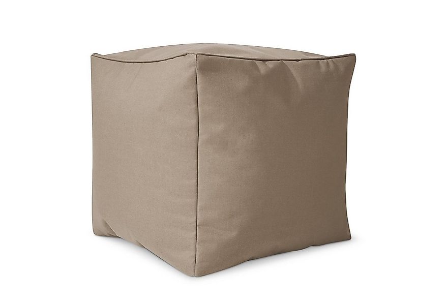 Green Bean Sitzsack Sitzsack-Hocker Pouf Cube 40x40x40cm (Hocker 40x40x40cm günstig online kaufen