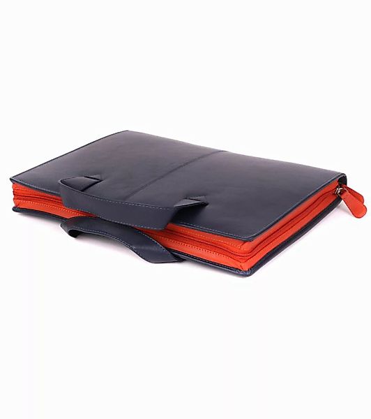 Suitable Leder Laptoptasche 13 Inch Dunkelblau - günstig online kaufen
