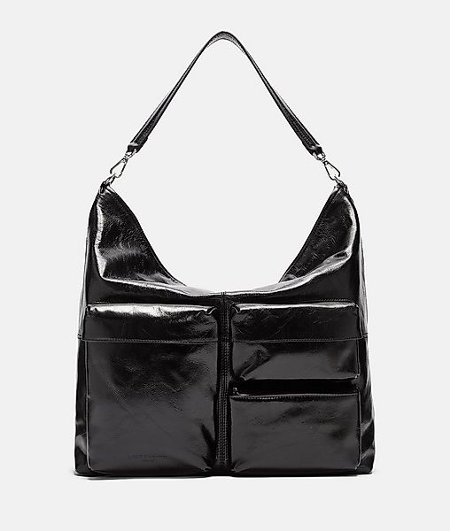 Liebeskind Berlin Schultertasche Hobo, Große Handtasche aus Lackleder günstig online kaufen