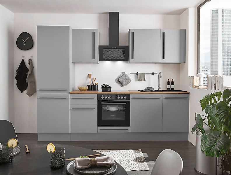 BASIC by Balculina Winkelküche »Denver, Küche BxHxT 280 x 211 x 60«, Breite günstig online kaufen