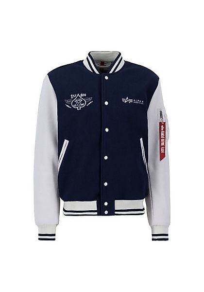 Alpha  Herren-Jacke Varsity Air Force Jacket - ultra navy günstig online kaufen