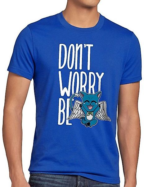 style3 T-Shirt Don't worry be Happy fairy anime manga japan tail günstig online kaufen