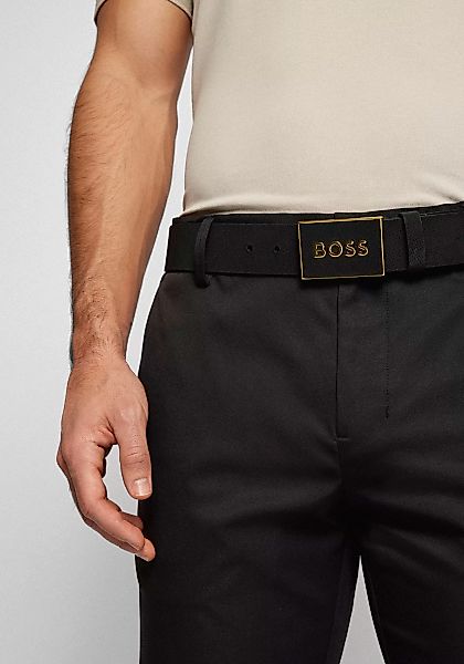 BOSS Ledergürtel "Boss Icon-S1 Sz40", mit BOSS-Logo-Prägung auf der Koppels günstig online kaufen