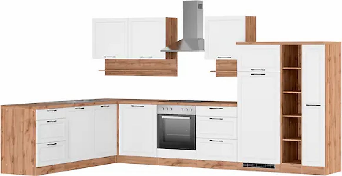 KOCHSTATION Winkelküche "KS-Lana", Stellbreite 240/360 cm, wahlweise mit od günstig online kaufen