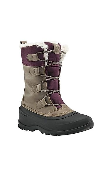 Kamik Snowgem (Leder, Nylon, wasserdicht) braun/violett Damen Winterstiefel günstig online kaufen