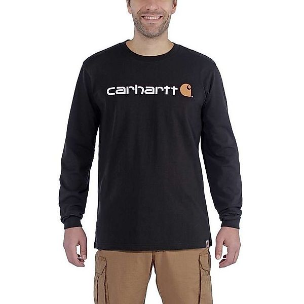 Carhartt Langarmshirt Carhartt Long-Sleeve Logo schwarz günstig online kaufen