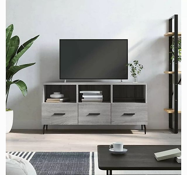 vidaXL TV-Schrank TV-Schrank Grau Sonoma 102x36x50 cm Spanplatte günstig online kaufen