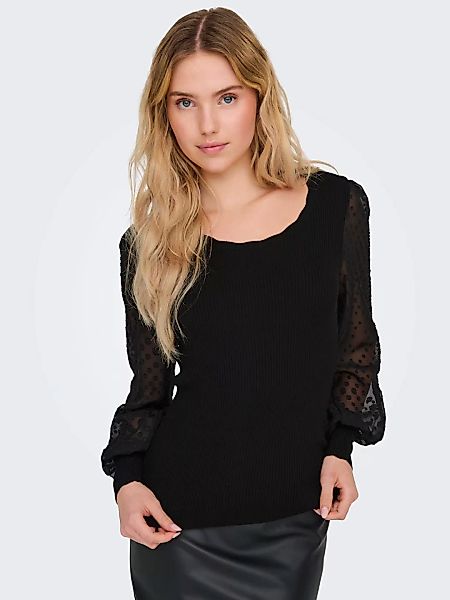 ONLY Rundhalspullover ONLJULIE LIFE LS MIX günstig online kaufen