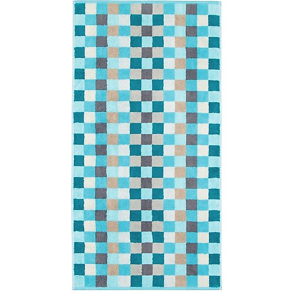 Cawö Handtuch Handtuch "Unique Karo", Jacquard, günstig online kaufen