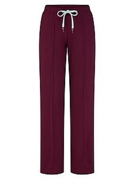 Straight Fit-Jersey-Hose Peter Hahn rot günstig online kaufen