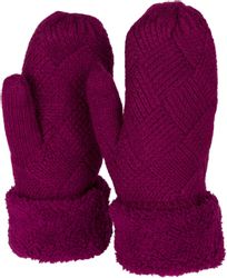 styleBREAKER Fäustlinge Strickhandschuhe Fäustlinge mit Rauten günstig online kaufen