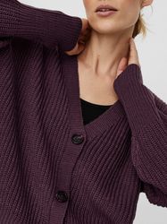 Vero Moda Strickjacke VMLEA LS V-NECK günstig online kaufen