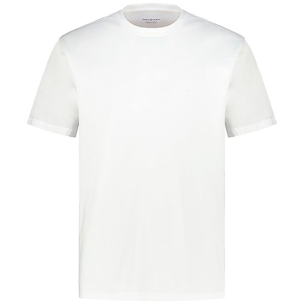 CASA MODA T-Shirt aus Baumwolle Farbe weiß Größe: 6XL günstig online kaufen