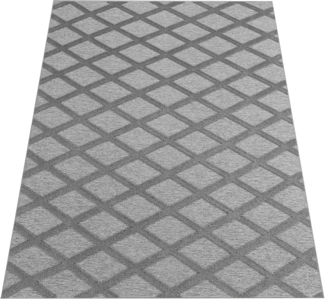 Paco Home Teppich "Utrecht 642" rechteckig 4 mm Höhe Kurzflor, Uni Farben, günstig online kaufen