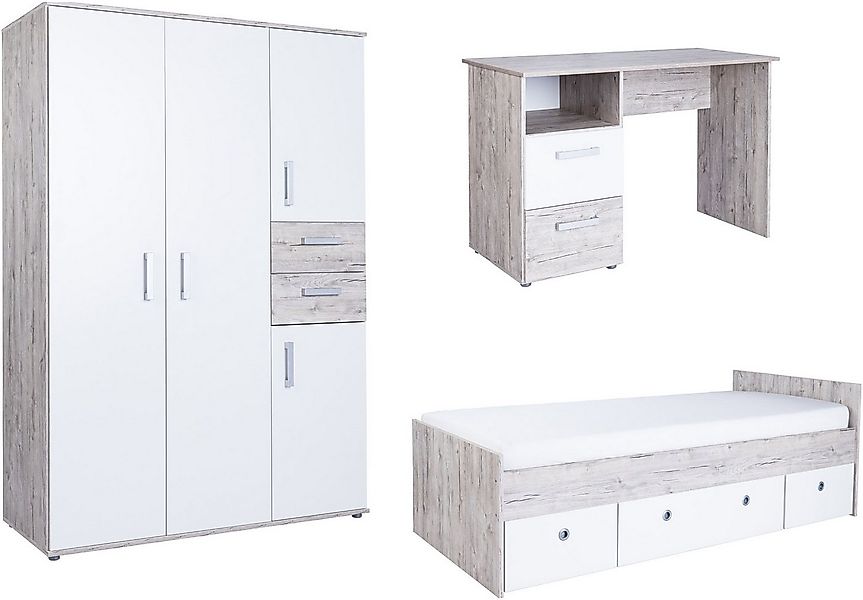 arthur berndt Jugendzimmer-Set Jugendzimmer-Set »Bente« 3-teilig, (3-tlg), günstig online kaufen