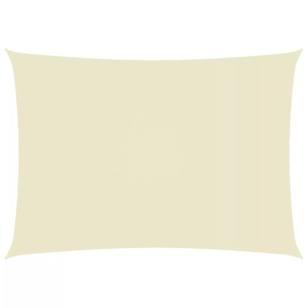 Sonnensegel Oxford-gewebe Rechteckig 2,5x5 M Creme günstig online kaufen
