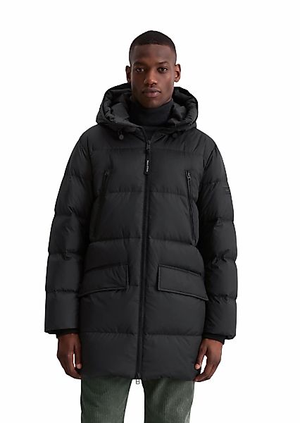 Marc OPolo Daunenjacke, mit Kapuze, Pufferjacke, regular fit, eingesetzte, günstig online kaufen