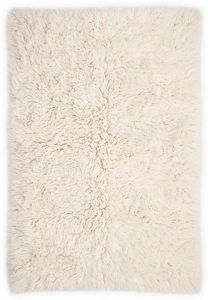 THEKO Flokati Wollteppich  Flokos ¦ beige ¦ Wolle ¦ Maße (cm): B: 60 H: 4 T günstig online kaufen