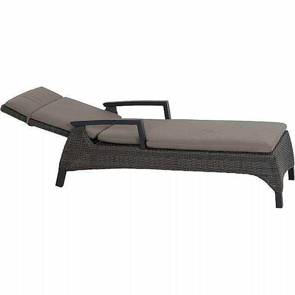 Siena Garden Liege Corido Charcoalgrey 164 cm x 70 cm x 104 cm günstig online kaufen