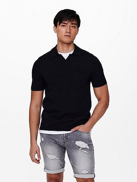 ONLY & SONS Poloshirt ONSACE 12 SLUB SS POLO KNIT günstig online kaufen