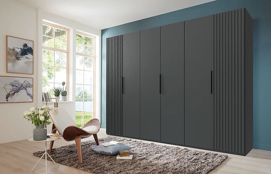 Wimex Drehtürenschrank "Andorra by fresh to go" Mit 3D-Leisten für Akustikp günstig online kaufen