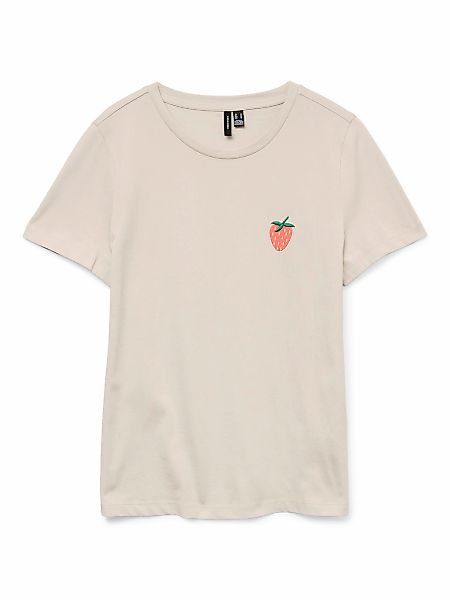 Vero Moda Kurzarmshirt "VMSILJA FRANCIS SS TOP BOX JRS SPE" günstig online kaufen