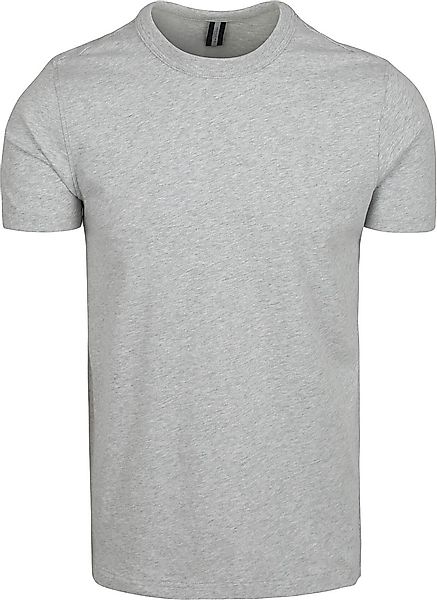 Profuomo T-Shirt Grau Melange - Größe XXL günstig online kaufen