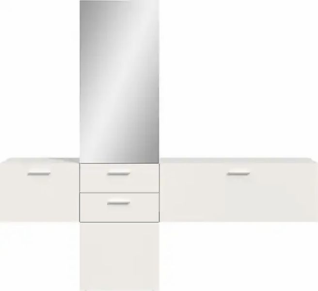 INOSIGN Garderoben-Set Set, 3 Stk. tlg. Lumo, Garderobenset Breite 208 cm, günstig online kaufen