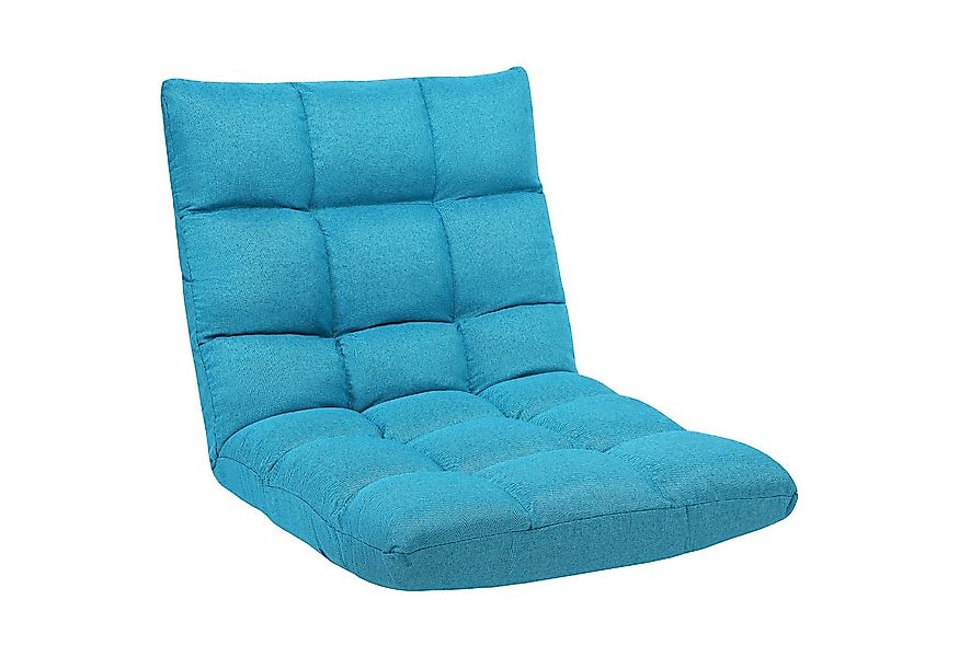 KOMFOTTEU Sessel Bodenstuhl faltbar, mit Einstellbarer Rückenlehne günstig online kaufen