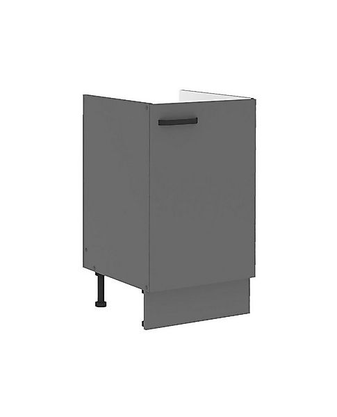 Küchen-Preisbombe Spülenunterschrank 50 cm Küche NESSA Anthrazit Küchenzeil günstig online kaufen