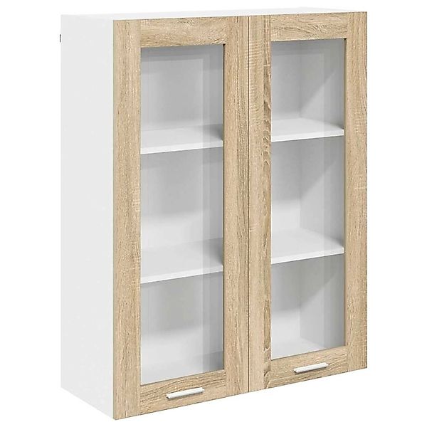 vidaXL Hängeschrank Riga Sonoma-Eiche 80 x 31 x 100 cm Holzwerkstoff 884396 günstig online kaufen