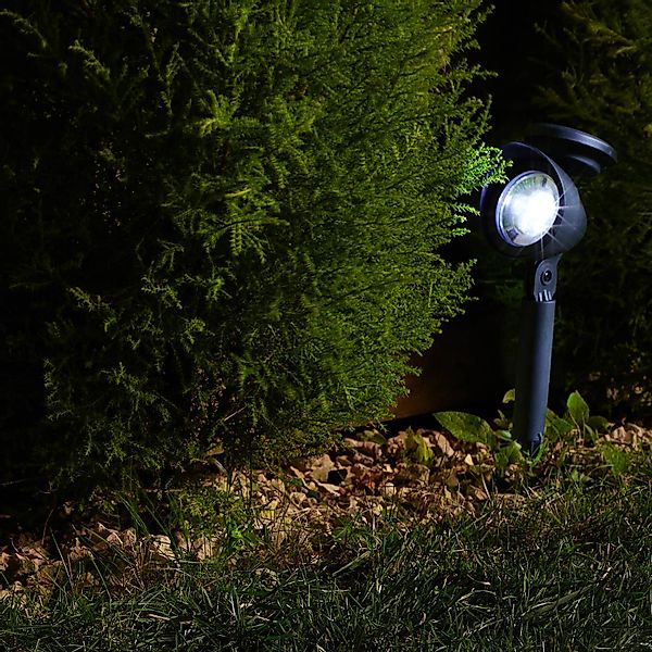 LED-Solar-Erdspießstrahler Prima, 4er Set, IP44 günstig online kaufen