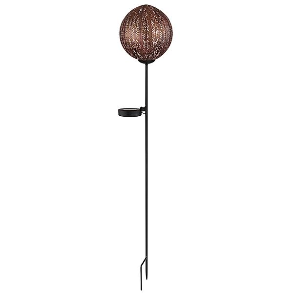 Globo Solarleuchte Metall 90 cm Kupfer günstig online kaufen