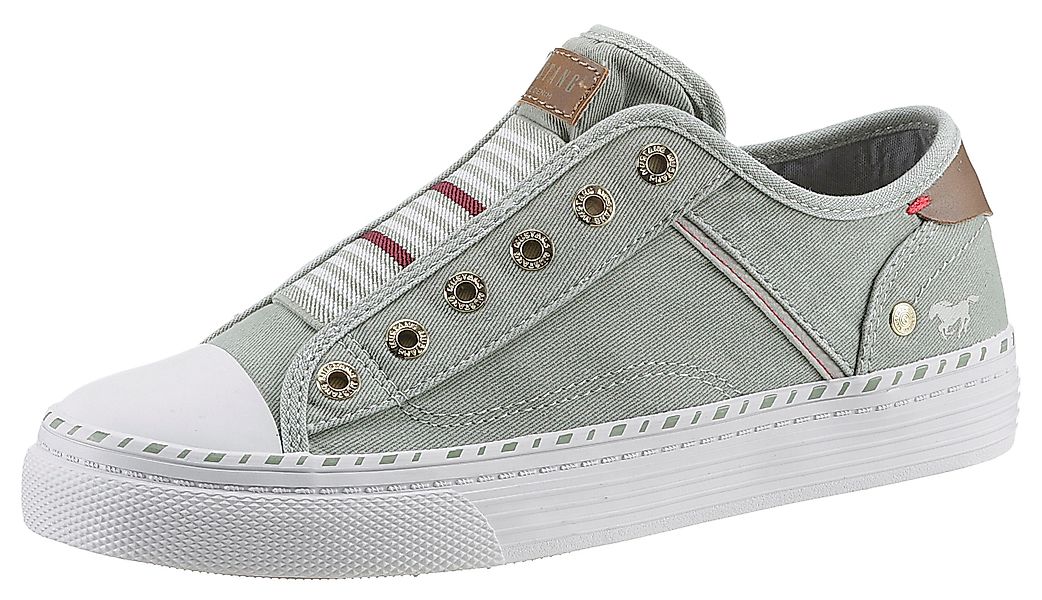 Mustang Shoes Schlupfschuh, Freizeitschuh, Slip-On Sneaker günstig online kaufen